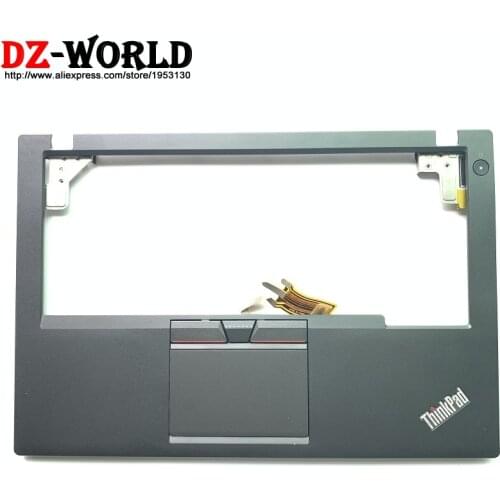 New/Orig for Lenovo ThinkPad X250 X240 Palmrest Cover With 3 Keys Clicker Touchpad and cable Reader Switch board 00HT391
