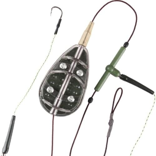 Carp Fishing Feeders Outdoor Fishhook Method Feeder Bait Fishing Bait Holder Tool Tackle Pesca Accessories