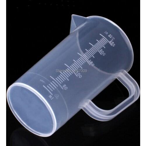 100ml to 5000ml Transparent Cup, Thicken Plastic Graduated Volumetric Beaker, Lab Measuring Cup
