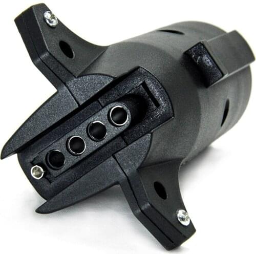 RV 7 Pin To 5 Way Boat & Trailer Plug Signal Light Connector High Quality