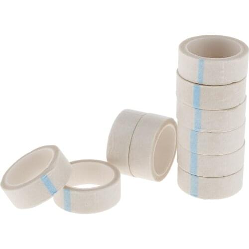 10 Rolls Adhesive Tape Wound Dressing Fixation Bandage Tape