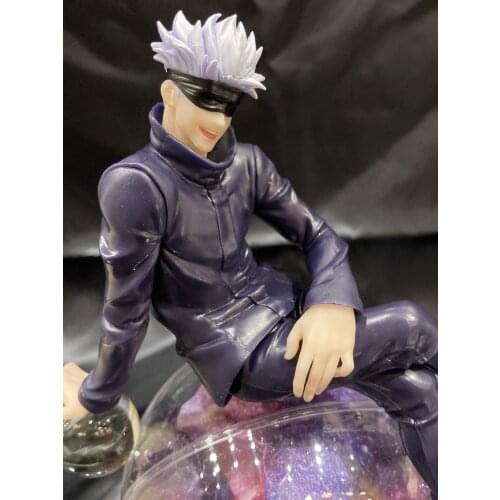 100% Original Furyu Jujutsu Kaisen Anime Figure Gojo Satoru Noodle Stopper Anime Figure Pvc Toys Action Figure