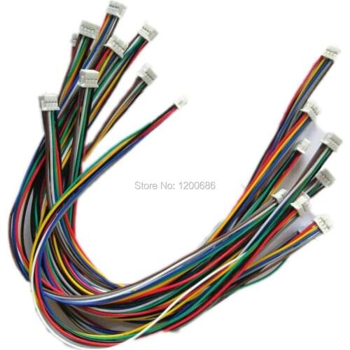 1M 24AWG 1000MM PHD2.0 JST 2.0mm Pitch PHD PHDR-8VS 8 PIN Connector Wire Harness 2.0MM pitch double head customization made