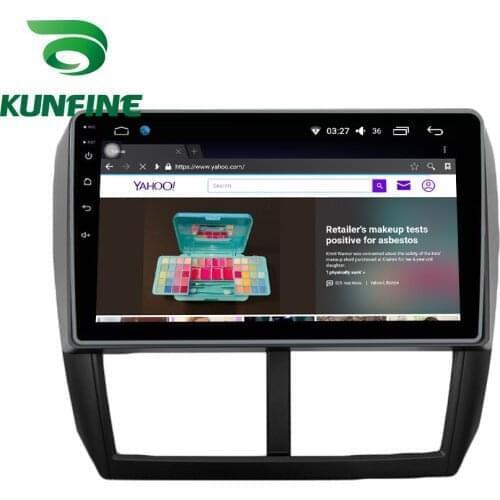 Android 10.0 Octa Core Car DVD GPS Navigation Player Deckless Car Stereo for SUBARU Forester 2007-2013 Radio Multimedia player