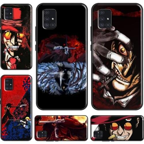 Anime Hellsing Alucard Case For Samsung A51 A71 A41 A31 A20e A21S A02S A20S A40 A50 A70 A12 A32 A42 A72 A52 Cover