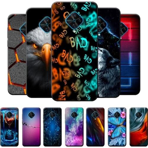Case For Vivo V17 Case For Vivo 1920 TPU Cover Silicone Soft TPU Cartoon Phone Case For Vivo v17 Russia Vivo S1 Pro Funda V1945A