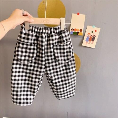 Childrens harem pants 2019 new fashion girls loose pants Korean childrens sports leggings girls pants childrens sports pants