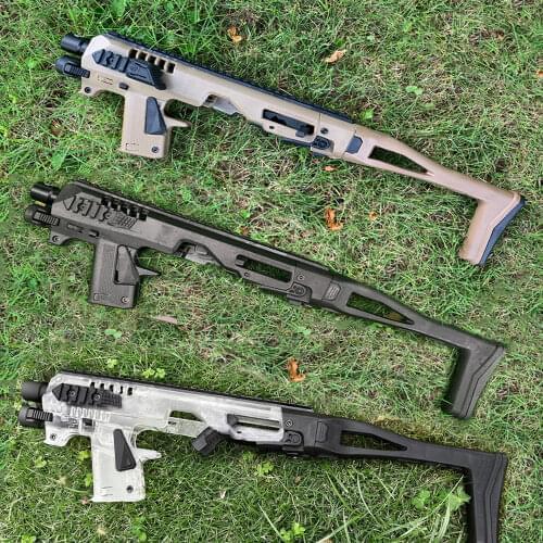 Toys Glock G17 G19 G20 KIT 20/20 G1 carbene kit modified nylon rear bracket accessories empty hanging back trip model