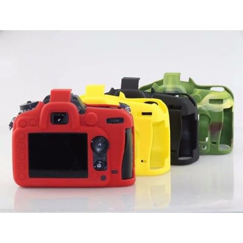 Soft Silicone Rubber Camera Protective Body Cover Case Skin For Nikon D7200 D7100 Camera Bag Production of nontoxic silica gel