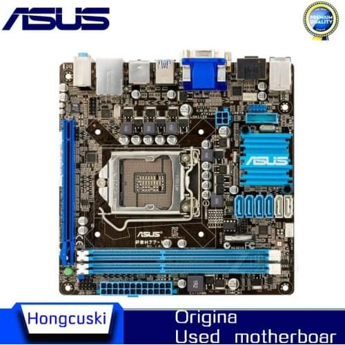 MINI-ITX ITX HTPC original motherboard for ASUS P8H77-I LGA 1155 DDR3 I3 I5 I7 CPU USB2.0 USB3.0 H77 desktop motherboard