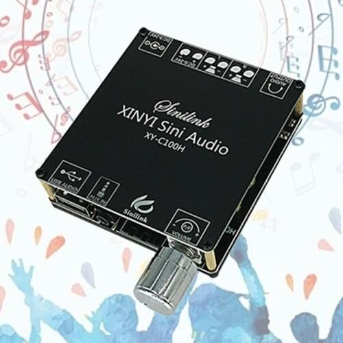 Bluetooth 5.0 Board Module for Amplifier 3.5mm AUX 3116D2 Chip Board Bluetooth 5.0 Amp 100W+100W for Amplifier at Hom H054