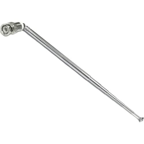 1PC 155mm long 7 Sections Stretch Telescopic Antenna BNC male connector for Radio TV NEW