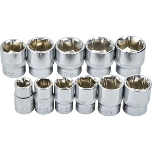 Drive Standard Impact Socket Set Premium chromium Vanadium Steel with Mirror Finish Easy to Store Socket Accessory
