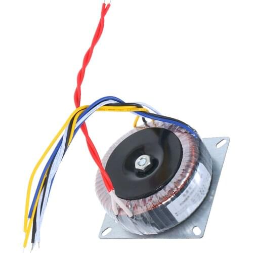 200W Toroidal Transformer Pure Copper Single Phase One-phase Power Supply Transformer for Tone Preamplifier Audio CD Player