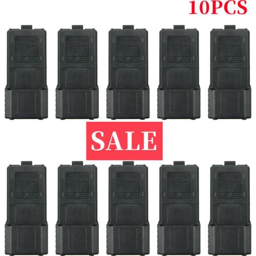 10Pcs 6AA Extended Battery Case Pack Shell For BaoFeng F8F9 UV5R UV5RB UV5RE UV-8HX TYT Two Way Radio