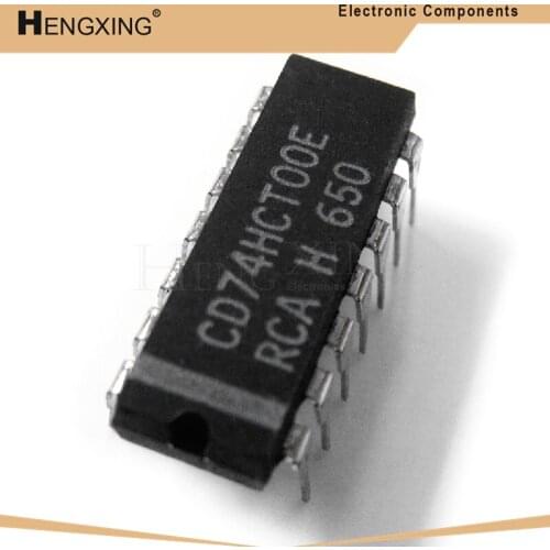 10piece SN74HCT00N CD74HCT00E 74HCT00 DIP-14 In Stock