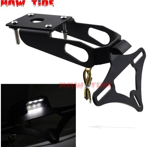 License Plate Holder LED Light for KAWASAKI Z650 NINJA 650 2017 2018 2019 Motorcycle Accessories Tail Tidy Fender Eliminator CNC