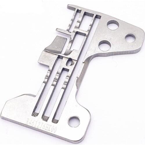Industrial Sewing Machine Needle Plate R4612-J6H-K00 Throat Plate For Juki MO6916R MO6716