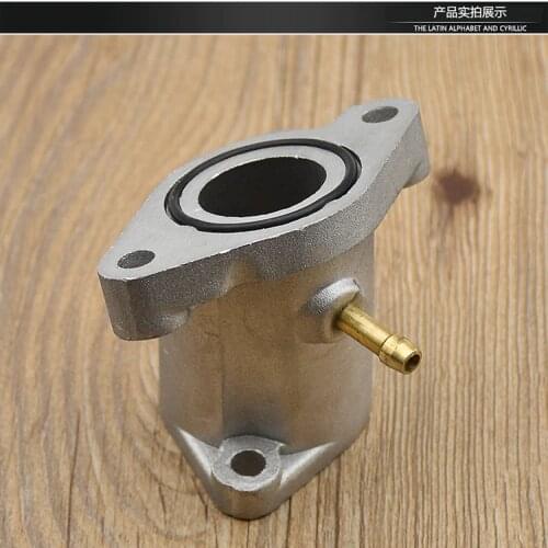 Motorcycle Carburetor intake manifold pipe joint for Yamaha YBR125 YBR 125 125cc Spare Parts