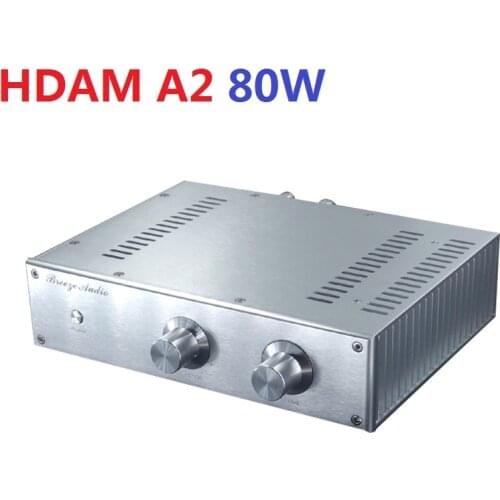 2019 New Breeze Audio A2 Golden Sealed Marantz HDAM Design Home Audio Power Amplifier 120W+120W/4ohms