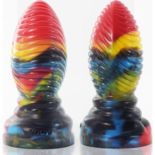 Thread Large Anal Sex Toys Silicone Dildo Butt Plugs Big Anal Beads Massage For Men Female Anus Expansion Sex Shops 18