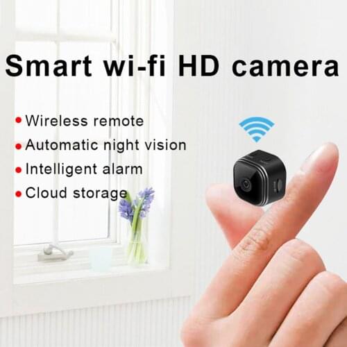 WIFI HD Night Vision Network Remote Camera Aerial Photography Motion Small Camera HD1080P Mini IP Camera Wireless Home Security