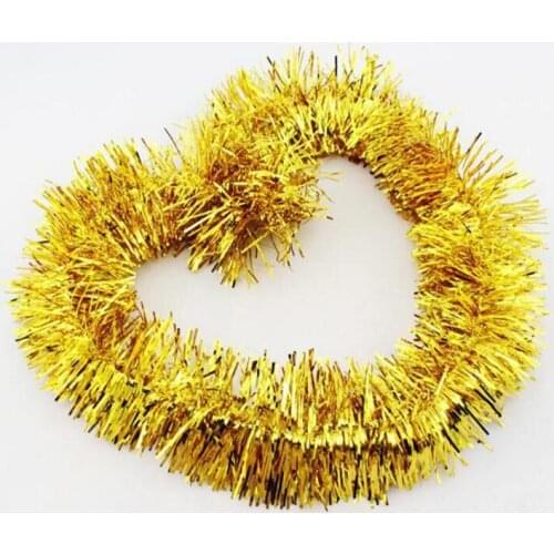 20pcs/lot 2 Meters Christmas Tinsel Curtain Tassel Garlands Wedding Photography Backdrop Birthday Party Colorful Streamers