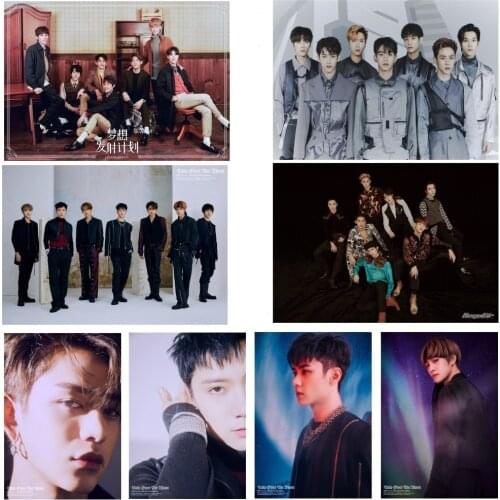 5D DIY Diamond Painting NCT WAY V TEN WINWIN Lucas High Quality Poster Full Diamond Embroidery Home Decoration Cross Stitch Kits