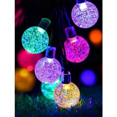 8 Modes String Lights for Bedroom Led Outdoor Solar Lamp String WeddDecoration Lamp Waterproof Gardenchristmas Decor Lightasdasd