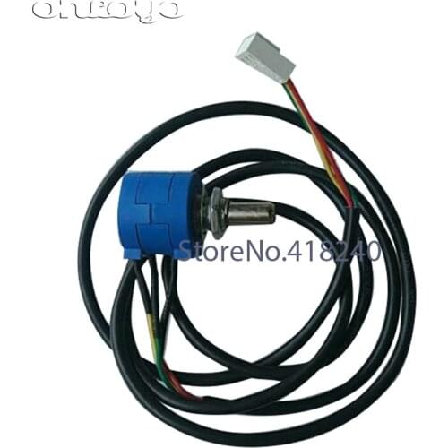 Computer Embroidery Machine Accessories 12 Color Change Encoder Potentiometer Gray Blue With Wire 1.5