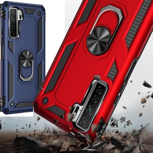 Military Rugged Shield Case For Huawei P40 Lite 5G Armor High impact Drop resistance Shock proof Cover