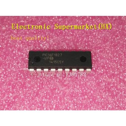 Free Shipping 10pcs/lots PIC16F1827-I/P PIC16F1827 DIP-18 New original IC In stock