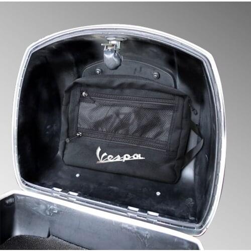Motorcycle Trunk Inside Storage Pouch Case for Piaggio Vespa GTS GTV LX Sprint Primavera
