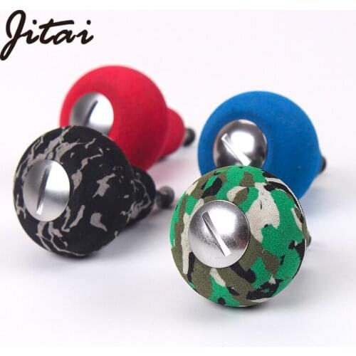 JITAI Fishing Reel Handle Knob EVA Fishing Rocker DIY Knobs For Baitcast Spinning Fishing Wheels Casting Reels Coils Accessories