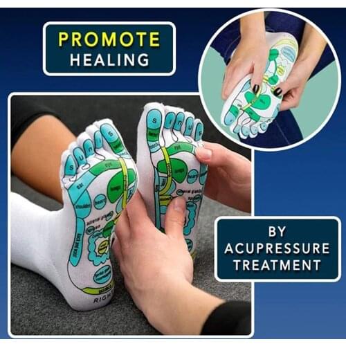 Acupressure Socks Physiotherapy Massage Relieve Tired Feet Reflexology Socks Foot Point Socks
