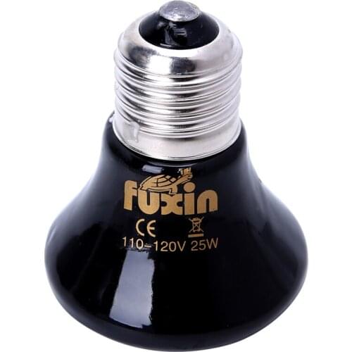 2021 New 25/50/75/100W Pet Reptile Breeding Ceramic Emitter Heated Heater Light Lamp Bulb