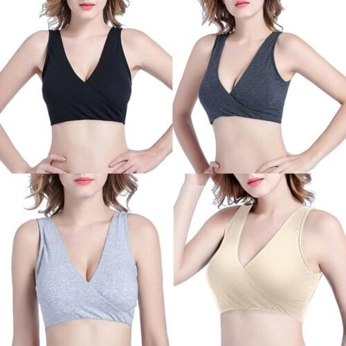 Maternity Nursing Bras Set Pregnant Breastfeeding Pregnancy Women Underwear Breast Feeding Bra Removable Bras