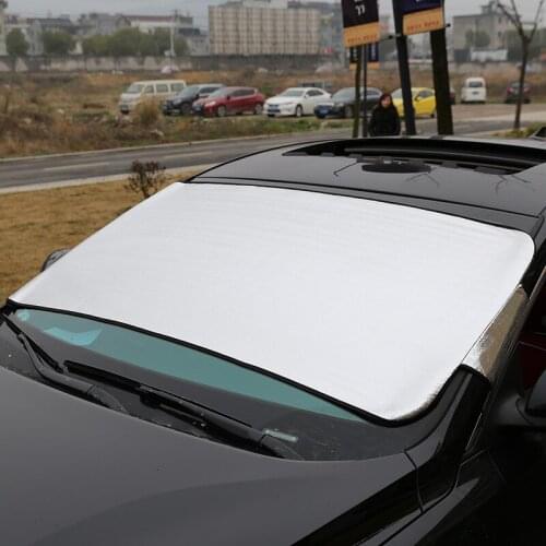 General-purpose cotton Oxford half-cover car clothing sun protection, rain protection and antifreeze car cover hair