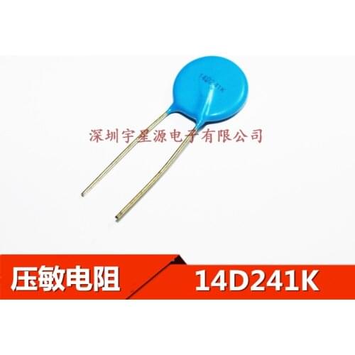10PCS Varistor 14D241K 241KD14 14K241 diameter 14MM 240V