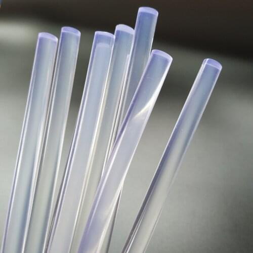 10 Pieces 7x200mm Hot Melt Glue Stick Translucent Strong Viscosity Rods For Hot Melt Glue Gun, Home DIY Industrial Repair