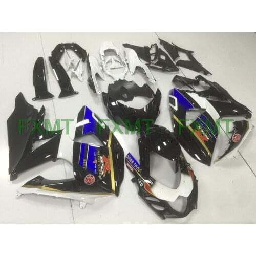 2009 - 2016 K9 GSX-R1000 Motorcycle Fairing 10 11 GSXR1000 Black White 2014 GSXR1000 Fairing Kits