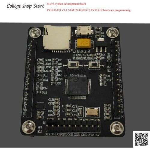PYBOARD V1.1Python Hardware Programming STM32F405RGT6 Robot Trolley Microbit