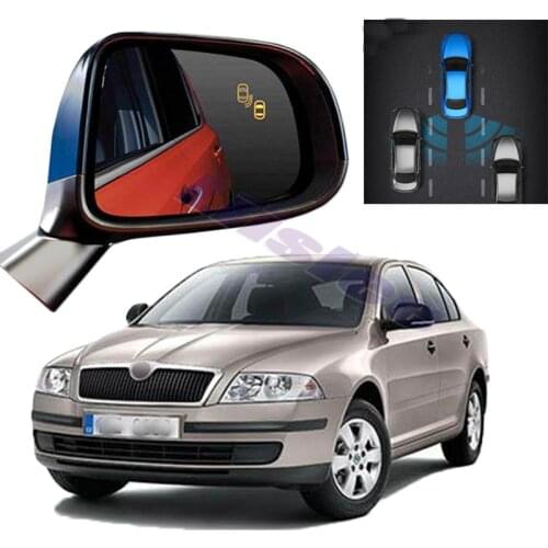 Car BSM BSD BSA Radar Warning Safety Driving Alert Mirror Detection Sensor For Skoda Octavia 1Z 2004 2006 2008 2010 2012 2013