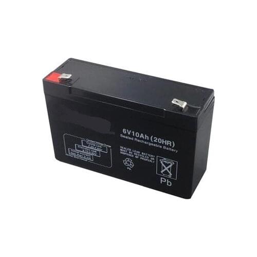 Free ship 6V 10AH lead acid battery VRLA rechargeable battery valve regulated lead acid battery