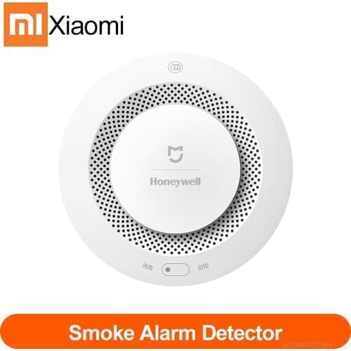 Xiaomi Mijia Smoke Detector Honeywell Sensor Bluetooth Fire Alarm Audible&Visual Alarm Work With Smart Home Remote APP Control