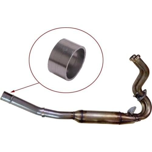 For Kawasaki Z400 Ninja 400 2018-2021 Seals Motorcycle Exhaust Pipe Fixing Adapter Leakproof Gasket Sealing Rings