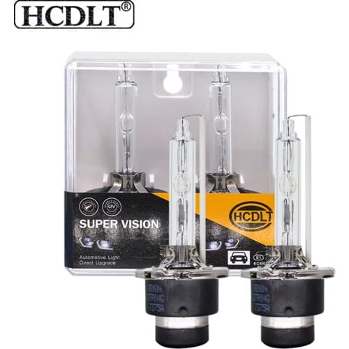HCDLT 2021 12V 55W D2S D4S HID Xenon Headlight Bulb Super Version 4300K 6000K D2S Xenon hid bulb Fast bright 35W D2S HID LightS