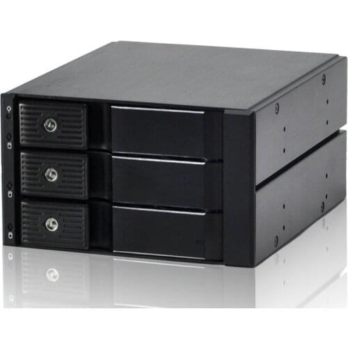 INNO 6203PL 3*3.5"hot-swap HDD internal enclosure only 2*5.25"CD-ROM space