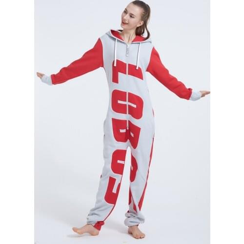 Zoop It Up Unisex Women Men Romper Nordic Way Hoody Fleece Zip Playsuit One Piece Jumpsuit