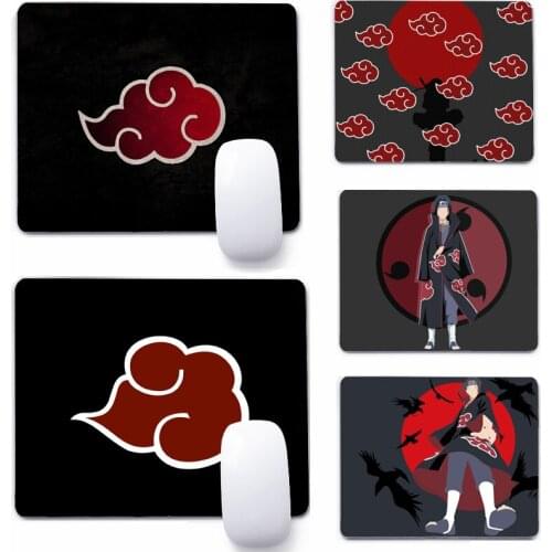 Pain Shippuden Anime Red clouds Mouse Pad Deskpad Gaming Writing Desk Mat Keyboard Mats For Office Home Computer Mousepad
